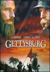 A poster of the movie gettysburg.