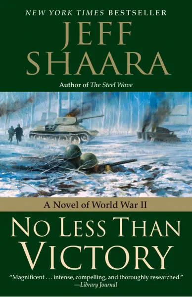 A book cover with an image of a war scene.