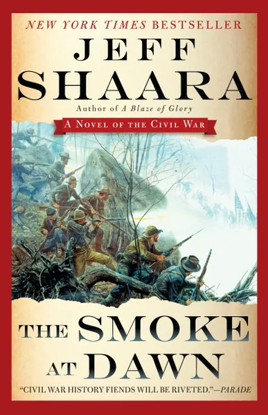 A book cover with an image of soldiers on horseback.