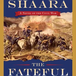 A book cover with an image of the civil war.