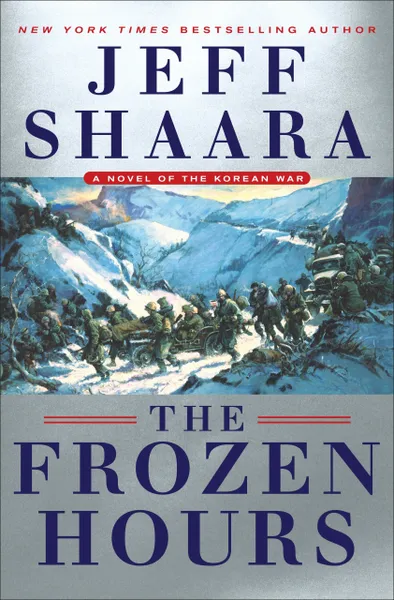A book cover with an image of soldiers in the snow.