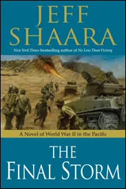 A book cover with an image of soldiers in the desert.